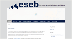 Desktop Screenshot of eseb.org