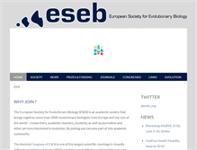 Tablet Screenshot of eseb.org